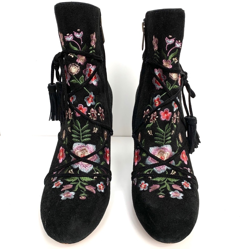 Sam Edelman Embroidered Booties
